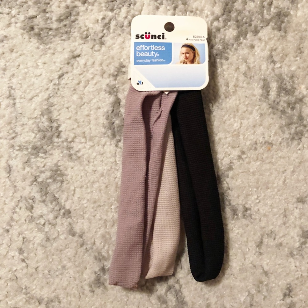 Set of 3 Scünci Effortless Beauty headbands